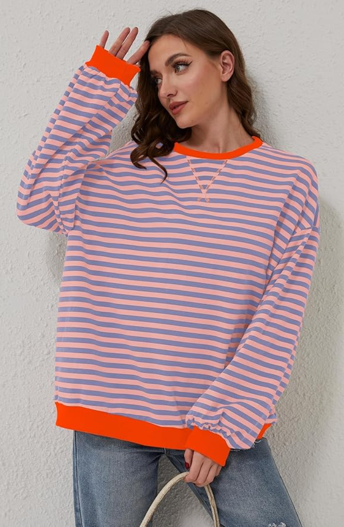 Lucy™ - Stribet Pullover