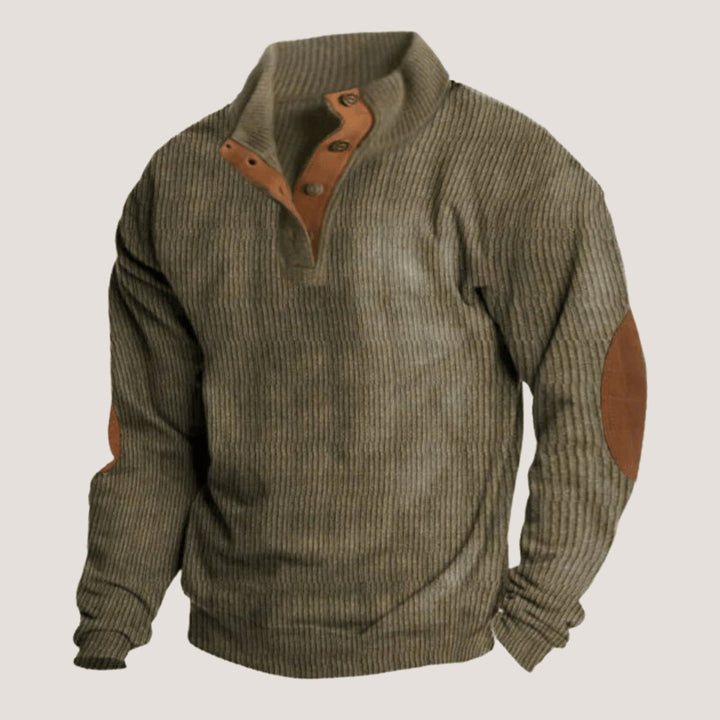 Egon™ | Corduroy sweatshirt med krave