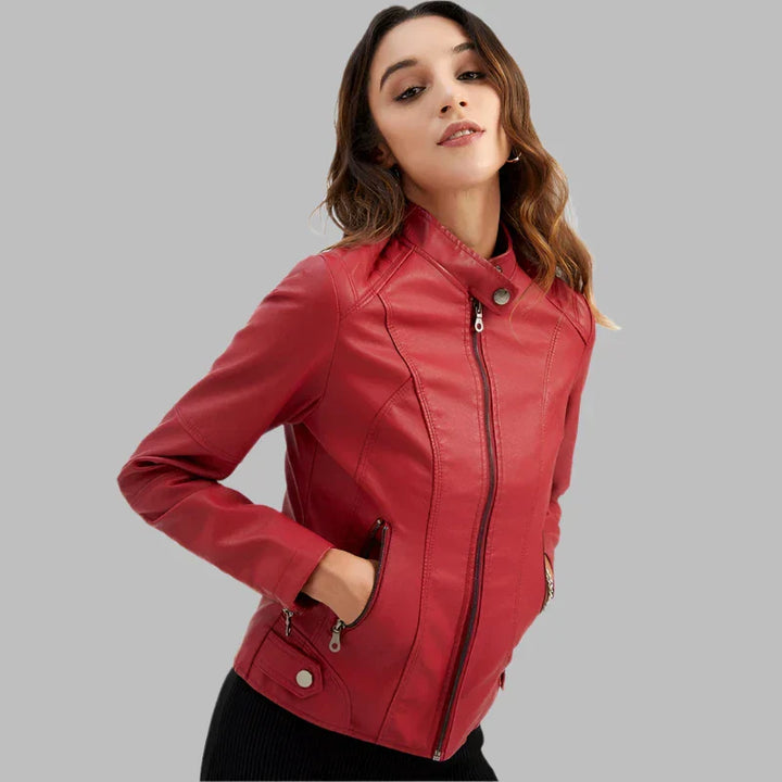 Lunetta™ Karen - Trendy læderjakke