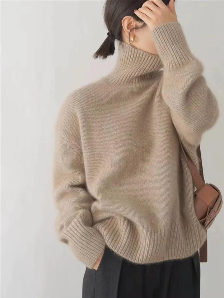 Nancie | Hyggelig rullekrave sweater