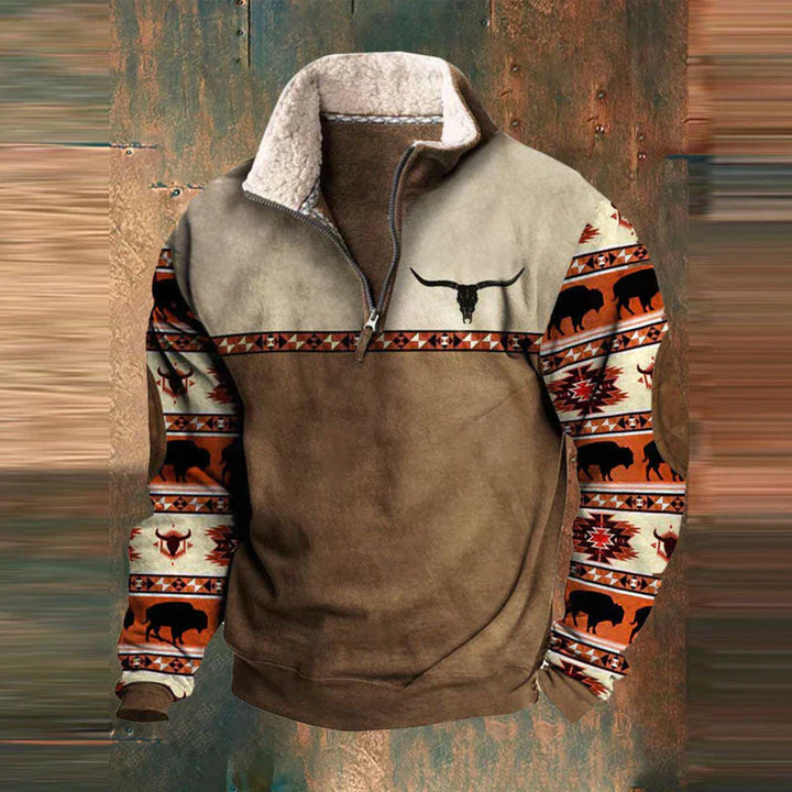 Daniel™ - Pullover med lynlås