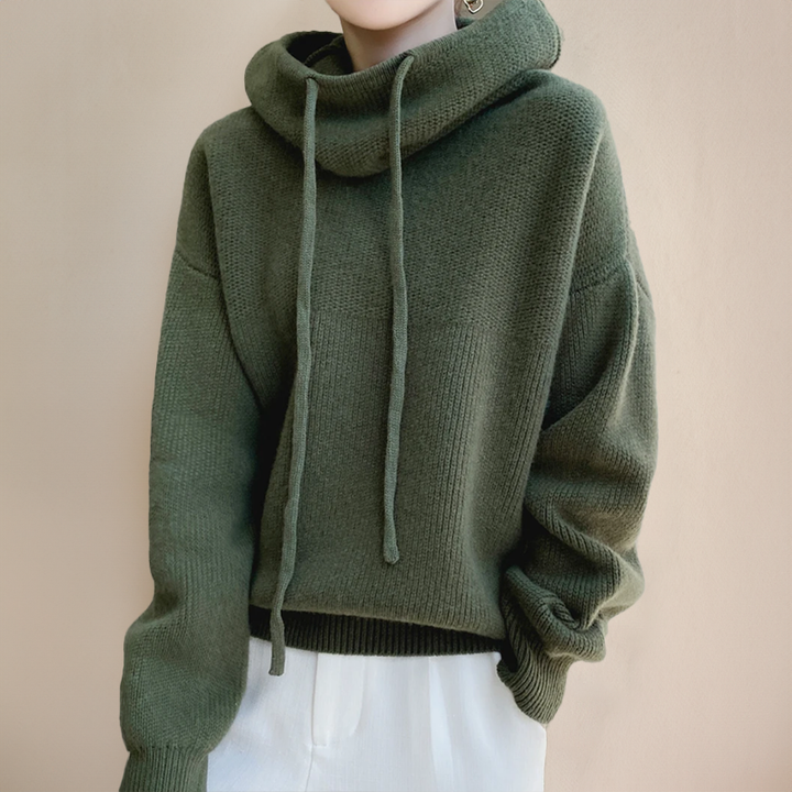 Le Cloe - Merino uld turtleneck trøje