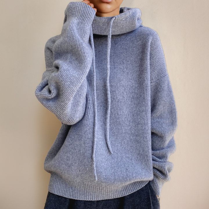 Le Cloe - Merino uld turtleneck trøje