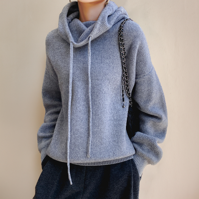 Le Cloe - Merino uld turtleneck trøje