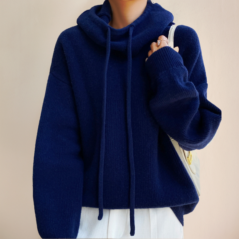 Le Cloe - Merino uld turtleneck trøje